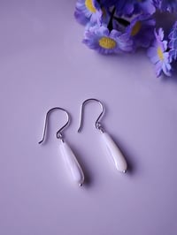 Image 3 of Mother of Pearl Earrings | Dangle Earrings