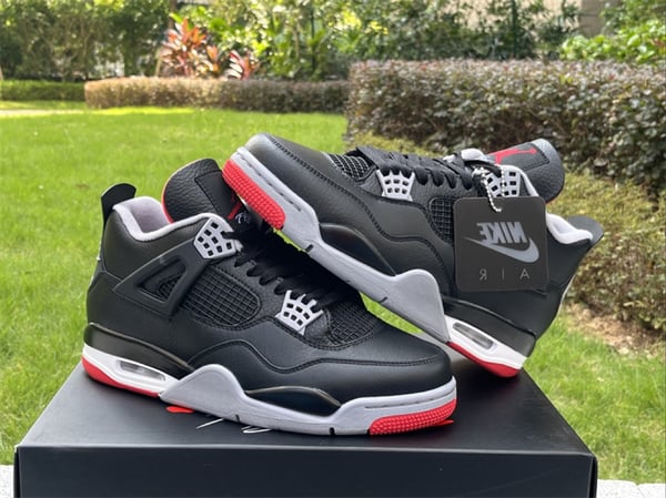 Image of Jordan 4 Bred “ReImagined” 