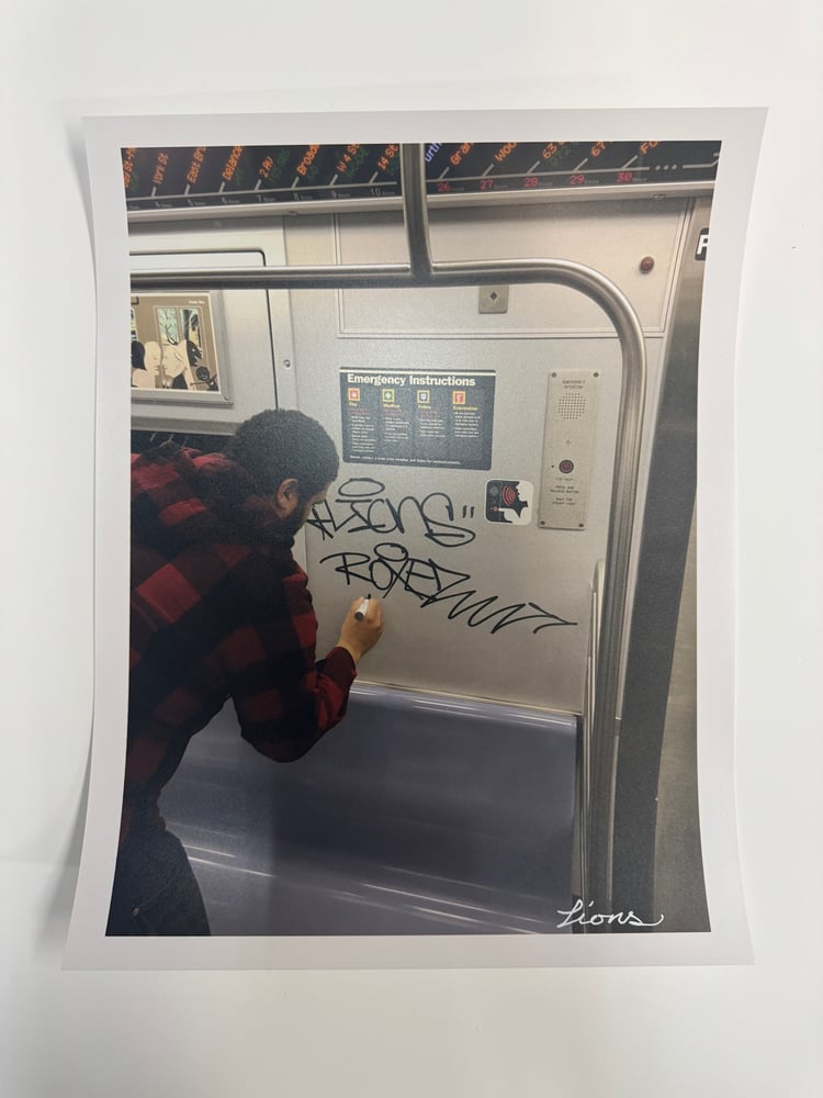 Image of Zex Action Shot Print