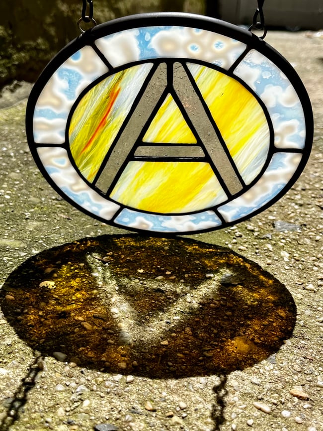 Moon, stars, and sun A