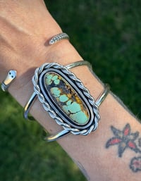 Image 2 of Blackjack Turquoise XHeavy Twist Cuff 