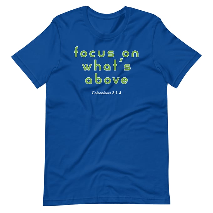 Image of Focus Above T-shirt
