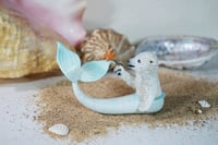 Image 1 of Polar Bear Cub Mermaid