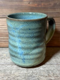 Image 2 of Blue/green coffee mug 