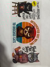 Image 20 of Sarcastic Animal Decals #2