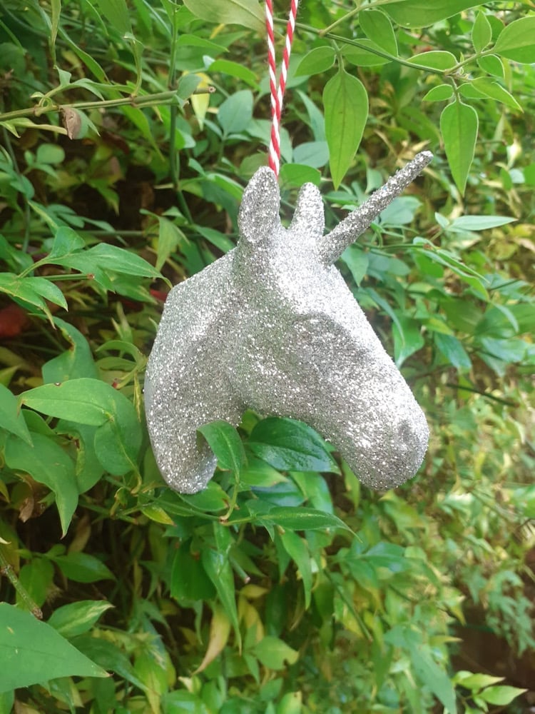 Image of Mini unicorn baubles