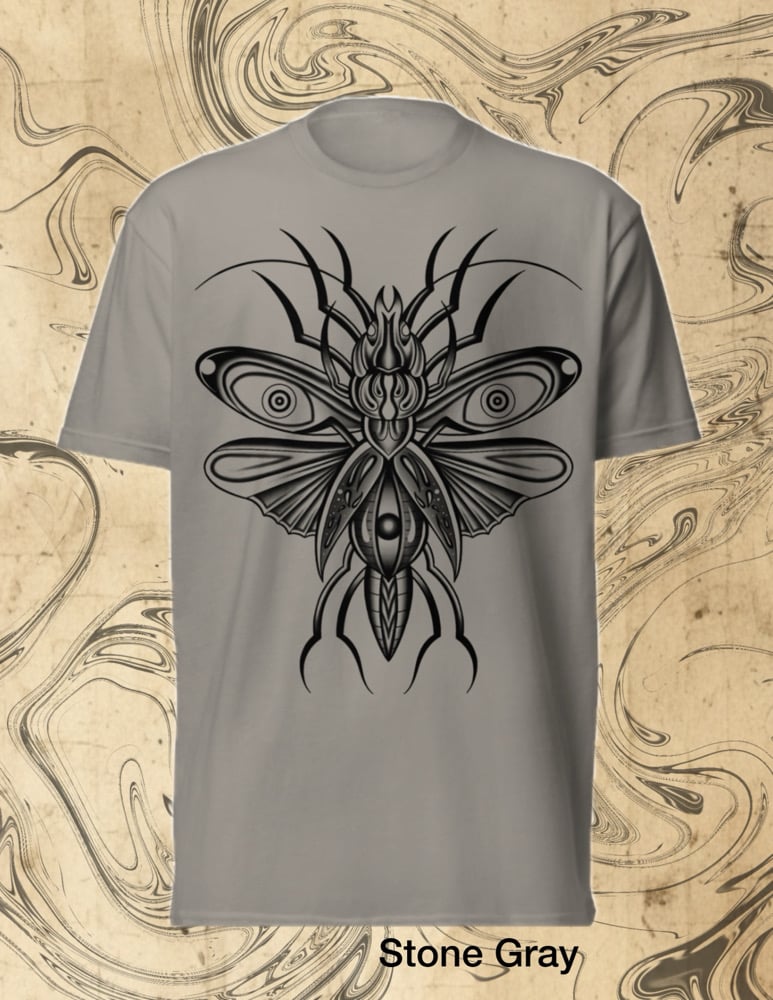 Image of Alien Insect Black - Unisex Fitted T-Shirt 
