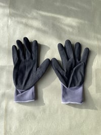 Image of dirty work work gloves