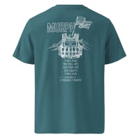 Image 4 of PA Murph Unisex organic ribbed neck t-shirt (Dark Color Option)