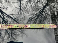 Image 2 of dragon leather hand painted  star studded belt 💖