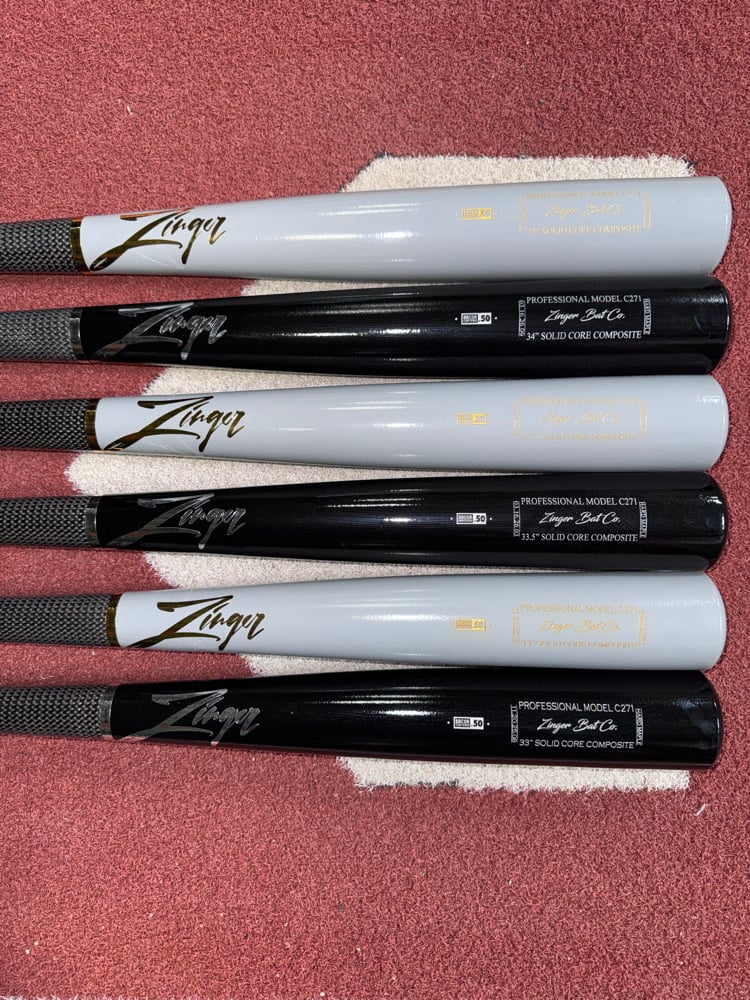C271 - 1 YEAR WARRANTY (Solid Maple Composite) | Zinger Bat Company