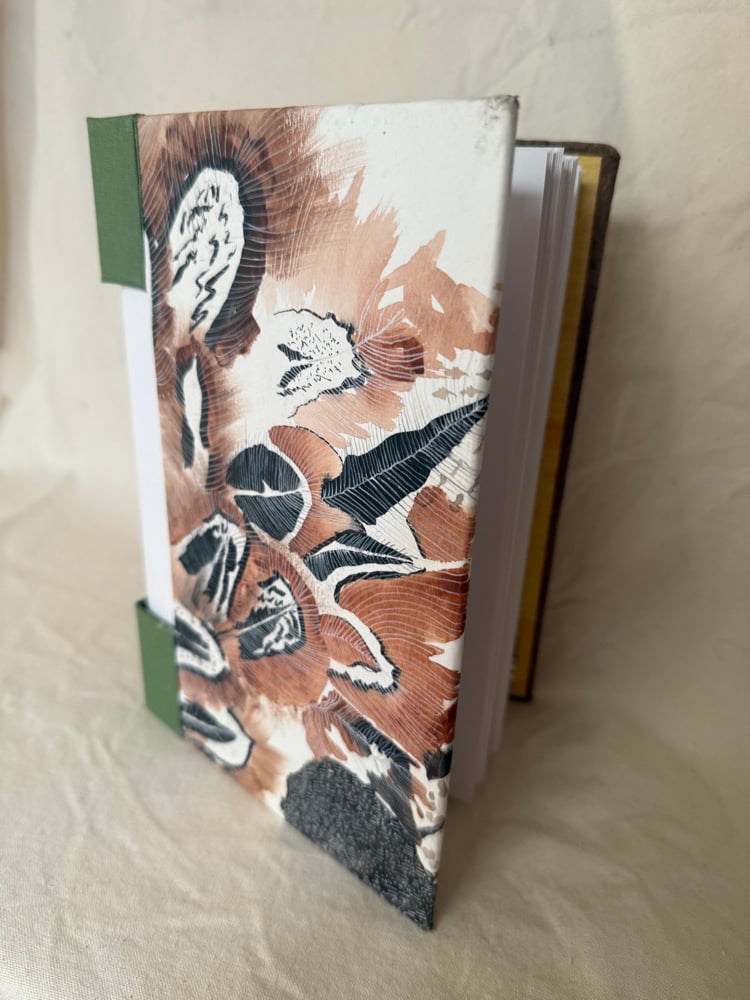 Image of Feathers: Handmade Blank Book