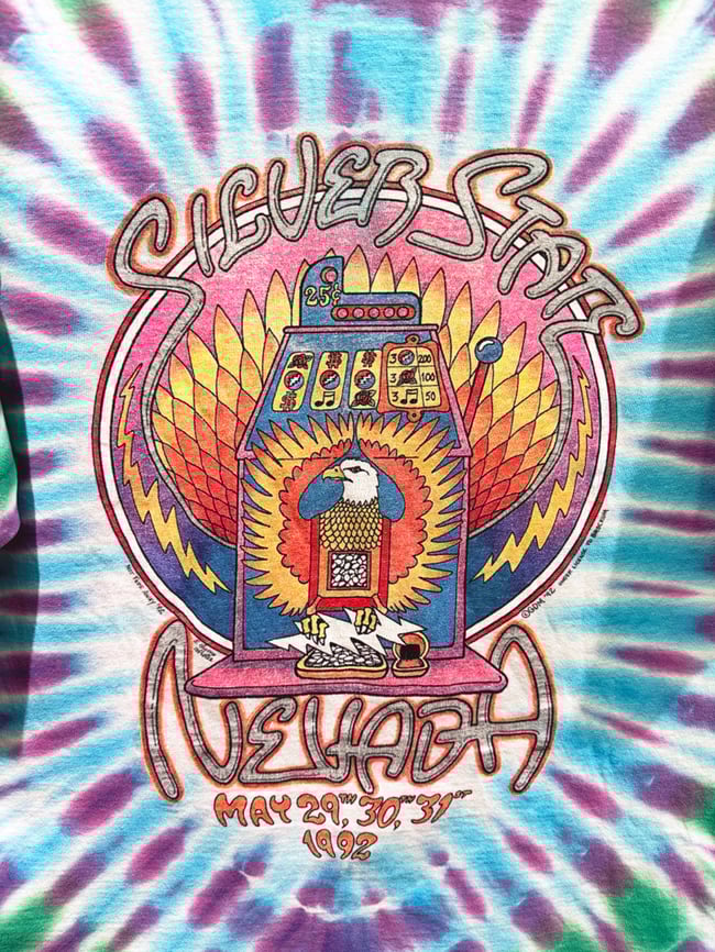Grateful Dead 1992 Las Vegas T-Shirt - Size XL (body) 