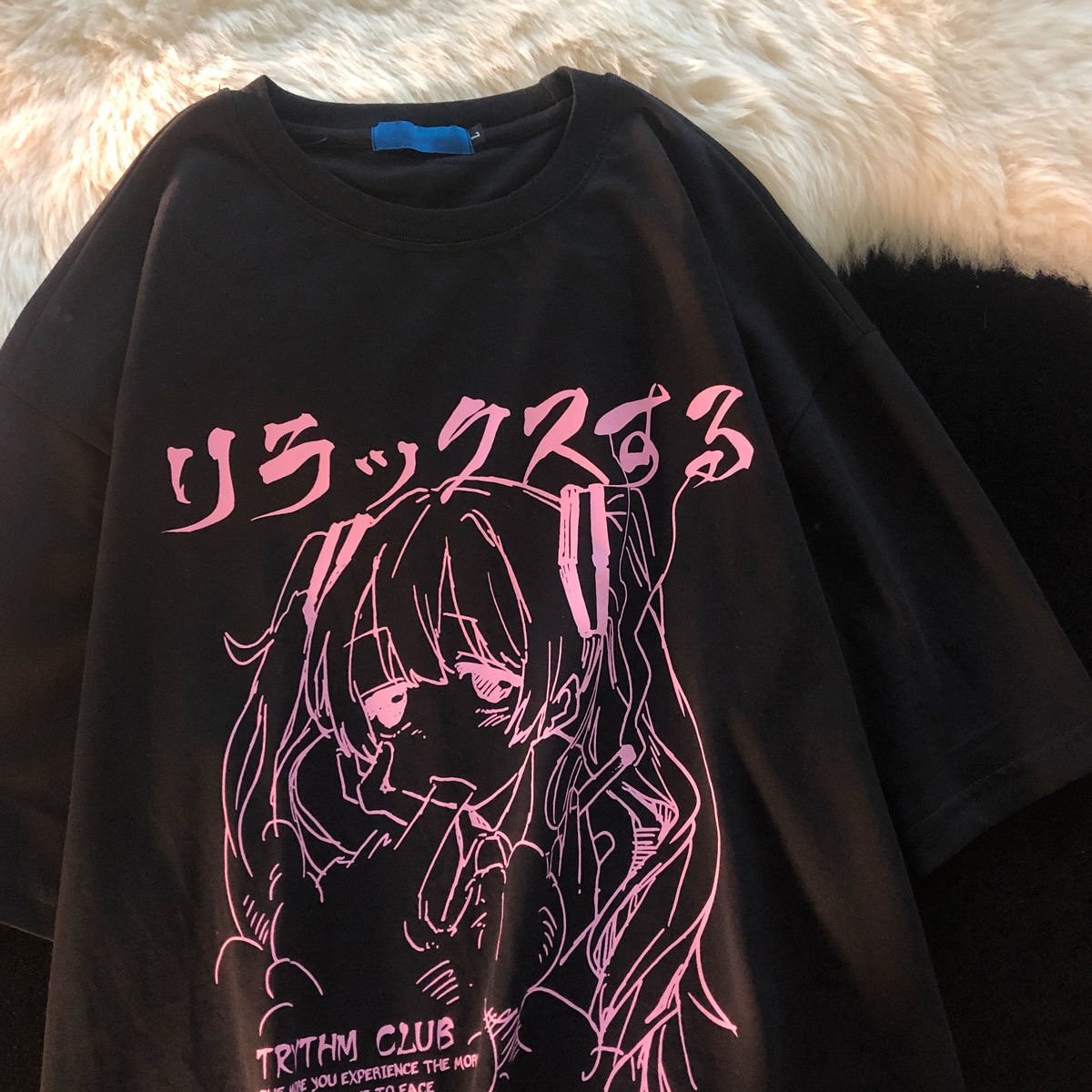 Image of Y2k Japanese Harajuku Anime Shirt’s 