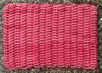 Image 1 of Red - 21 Fathom - Lobster Rope Mat