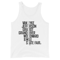 Image 3 of East Detroit Streets Men's Tank Top