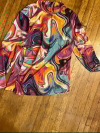 Image 4 of Swirl "pink/purple " Top 