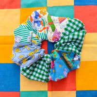 Image 1 of Cute Patchwork Scrunchie