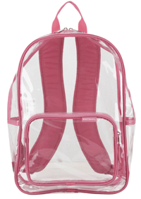 Image 4 of Personalized Clear Backpack