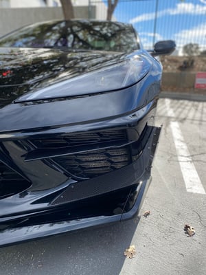 Image of C8 Corvette Carbon fiber Canards