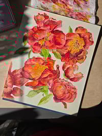 Image 5 of "Peonies" Original