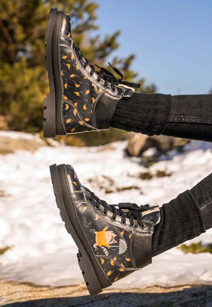 Dogo Vegane Boots Frauen DOGO Women Vegan Leather Zipper Ankle