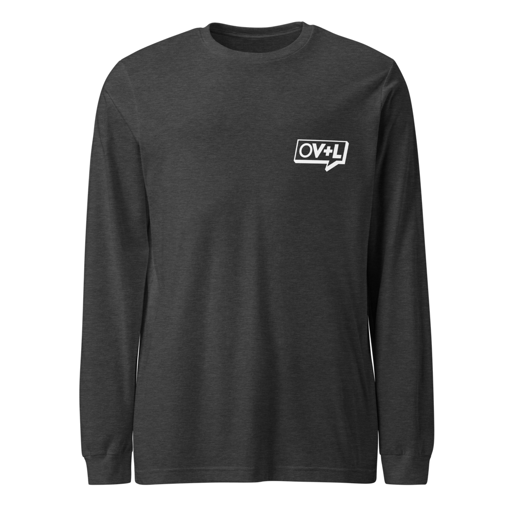 Image of OVOL small logo Preserve Unisex Long Sleeve Tee