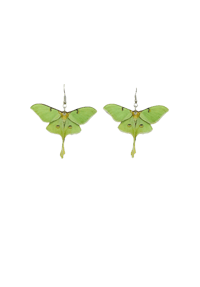 Image 1 of Luna Moth Earrings