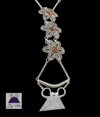 Image 4 of Flower Jewel Tie