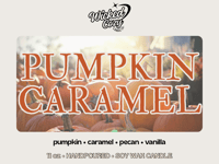 Image 2 of Pumpkin Caramel Soy Wax Candle and Melts