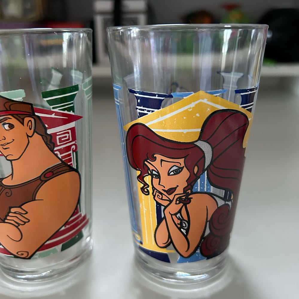 Image of LOT 3 VERRES DISNEY HERCULE