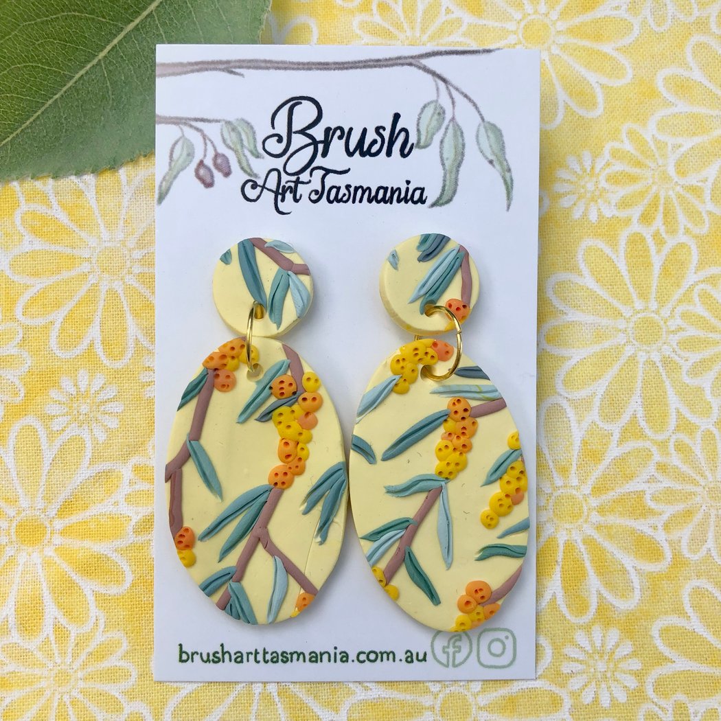 Wattle Earrings