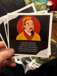 Wristlock Sun Tzu sticker 