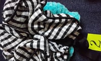 Image 3 of Scrunchies sets of two...crocheted and fabric