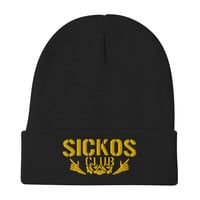 Sickos Club Gold Beanie