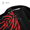 BOSSFITTED Red and Black AOP Duffle bag