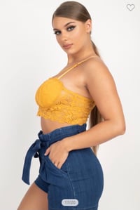 Image 2 of 💝💛Cross My Heart Lace Trim Bralette💛💝