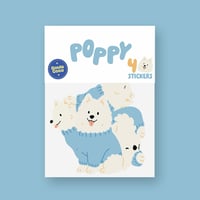 Image 1 of Stickers holographiques Poppy - Collab avec Boule Coco