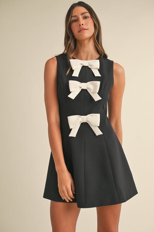 Image of Bow Mini Dress