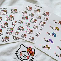 Image 2 of Hello kitty x blob stickers