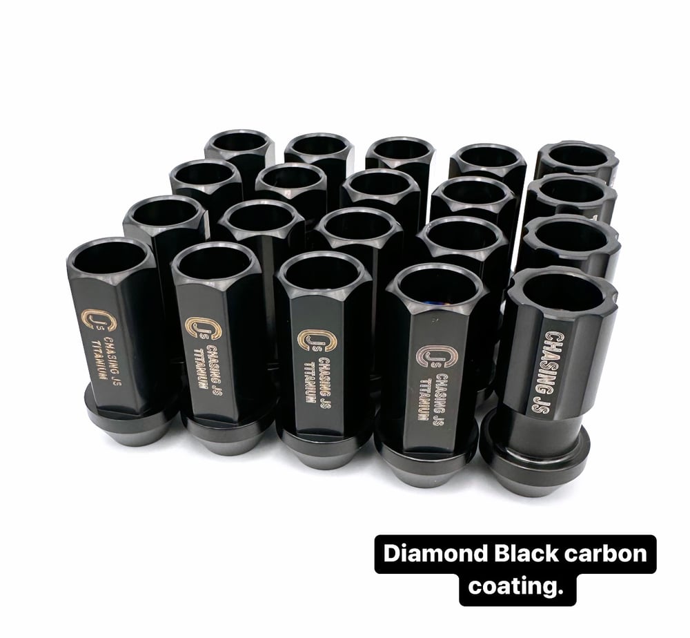 Chasing JS Titanium Open End Lug Nuts (M12)