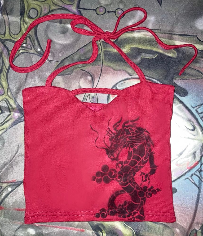 Dragon Crop Tank Top