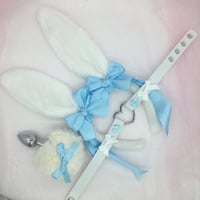 Image 1 of White/Blue Bunny 🐰 set 