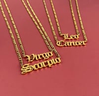 Zodiac Sign Women Necklace