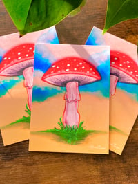 Image 2 of Amanita Mushroom (5 x 7 print)