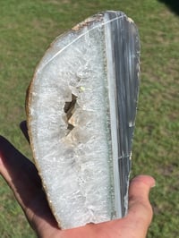 Image 3 of Agate Base Cut Polished Face #2565