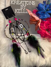 Image 1 of Sapphire Oasis LARGE HOOP