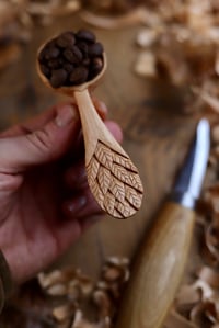 Image 5 of Falling Leaves- coffee Scoop 
