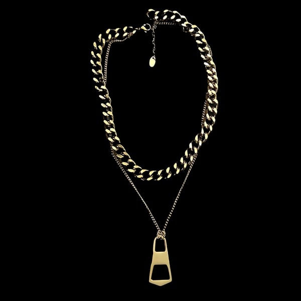 Image of ZIPHER CUBAN NECKLACE
