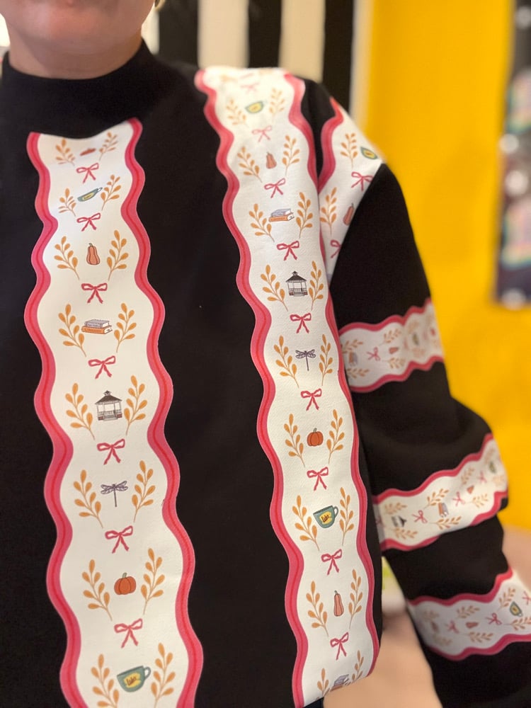 Image of Gilmore girls striped limited edition sweater